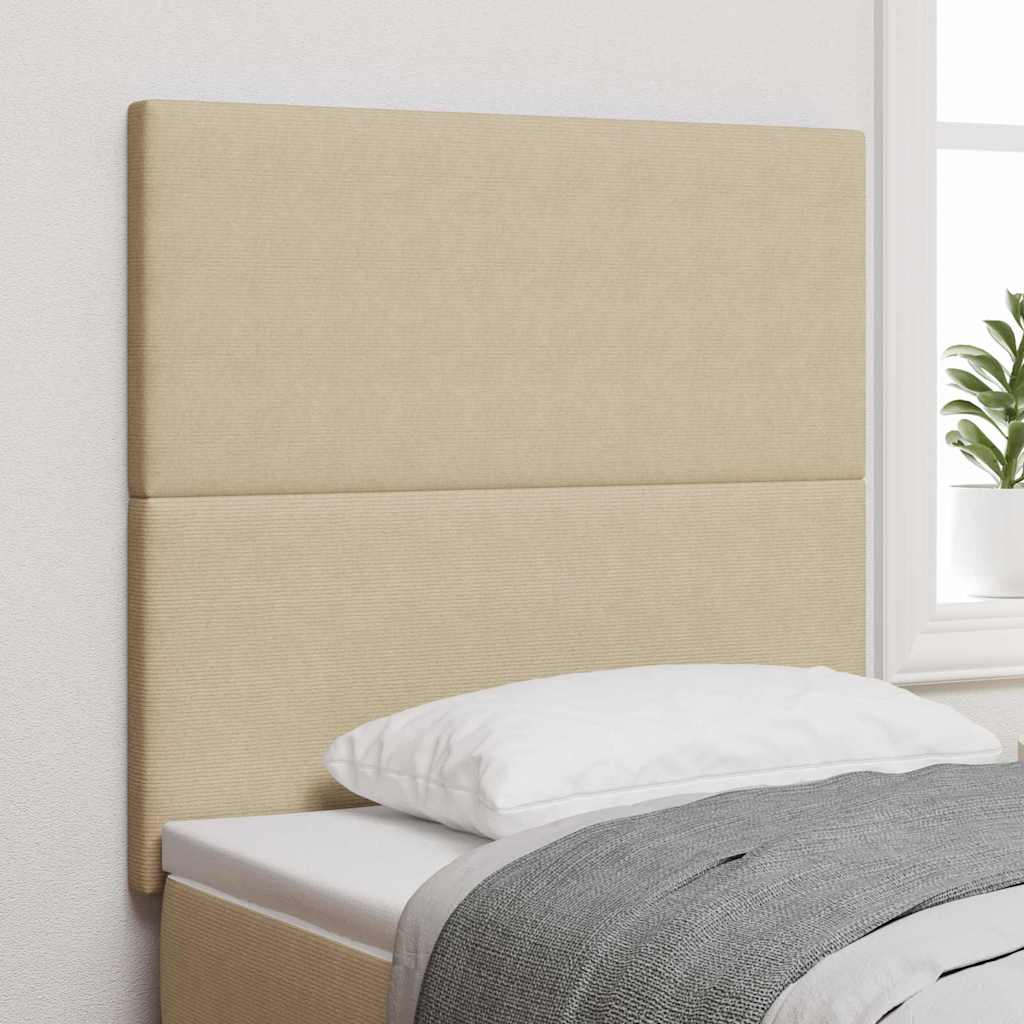 Hovedgærde Lys Grøn Grå 80 cm Velourstof