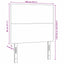 Hovedgærde Creme 100 cm Velourstof