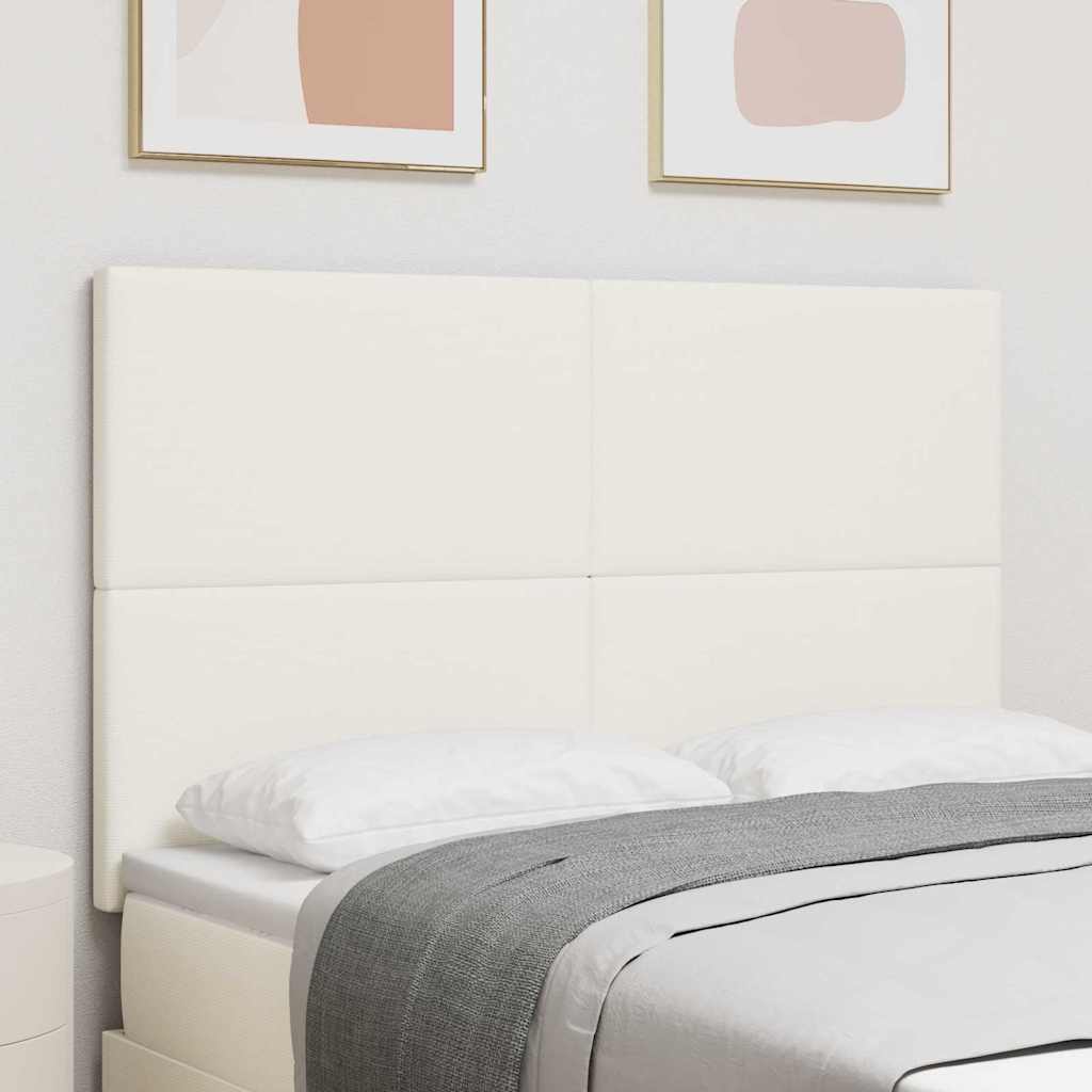 Hovedgærde Creme 160 cm Velourstof
