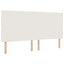 Hovedgærde Creme 200 cm Velourstof