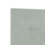 Hovedgærde Lysegrå 80 cm Fløjl