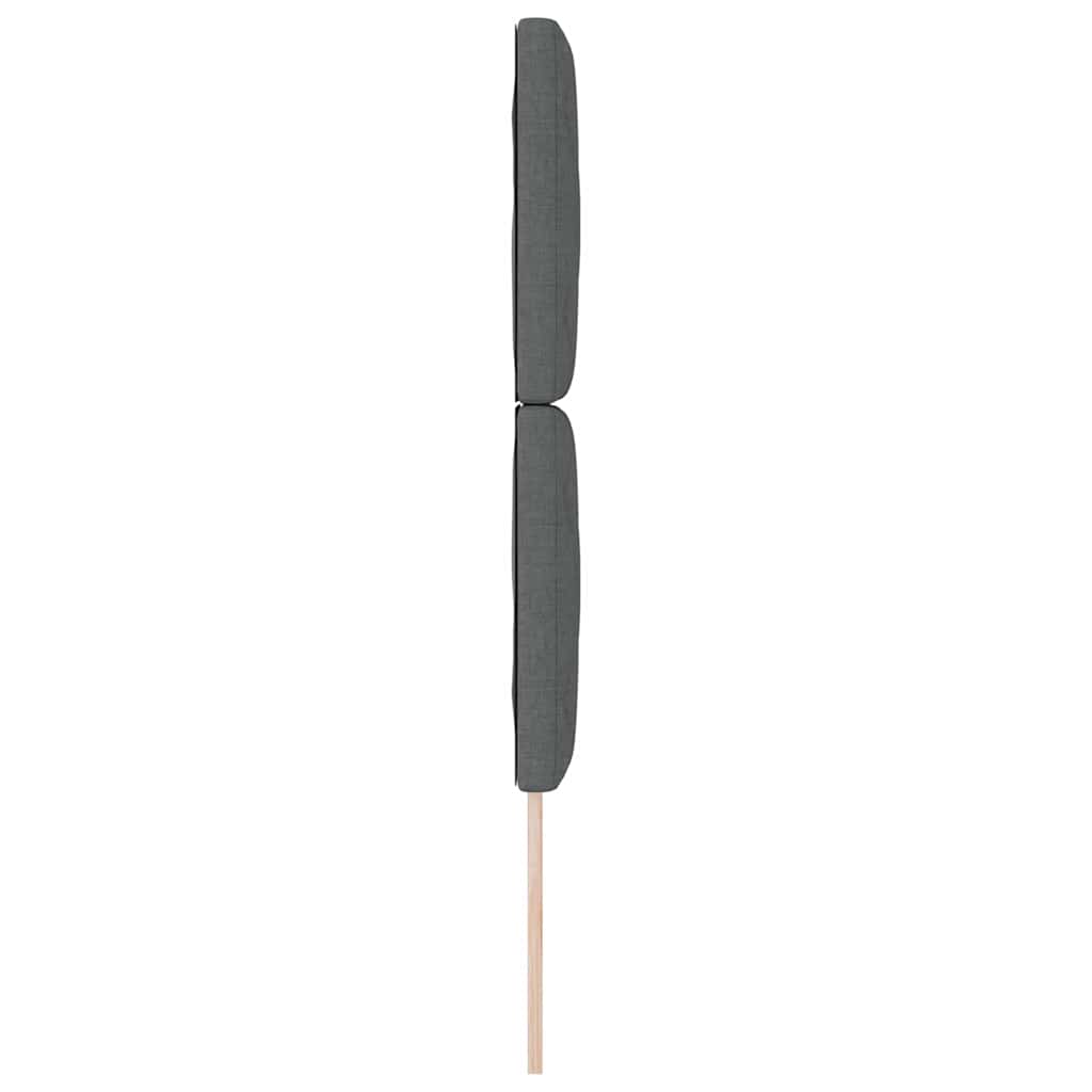 Hovedgærde Mørkegrå Stof