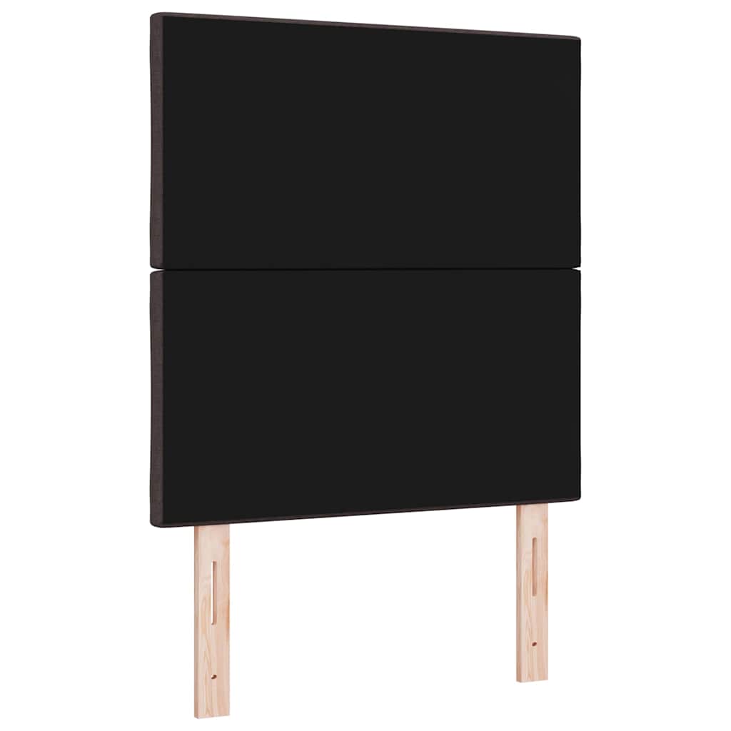 Hovedgærde Mørk Brun 80 cm Stof