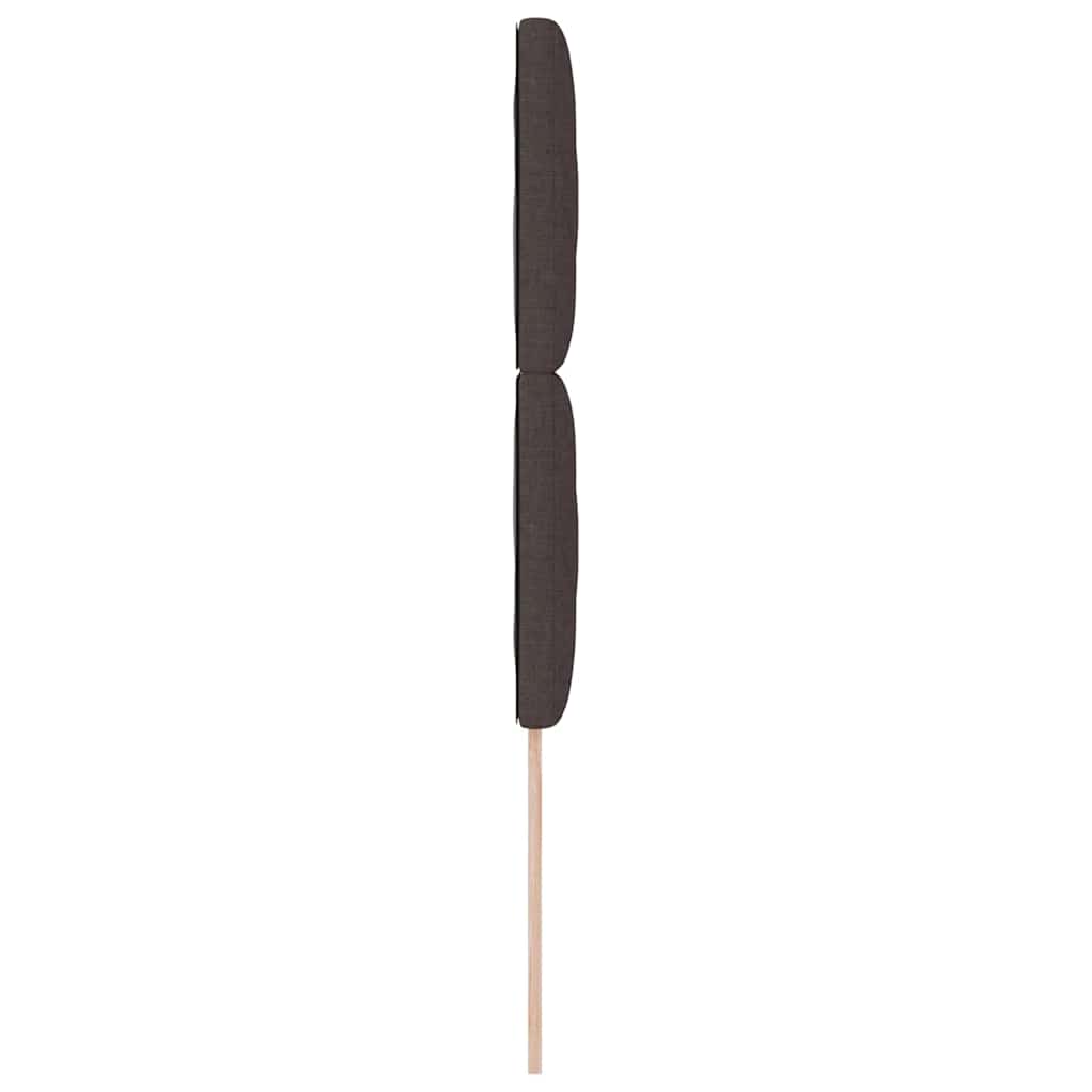 Hovedgærde Mørk Brun 90 cm Stof