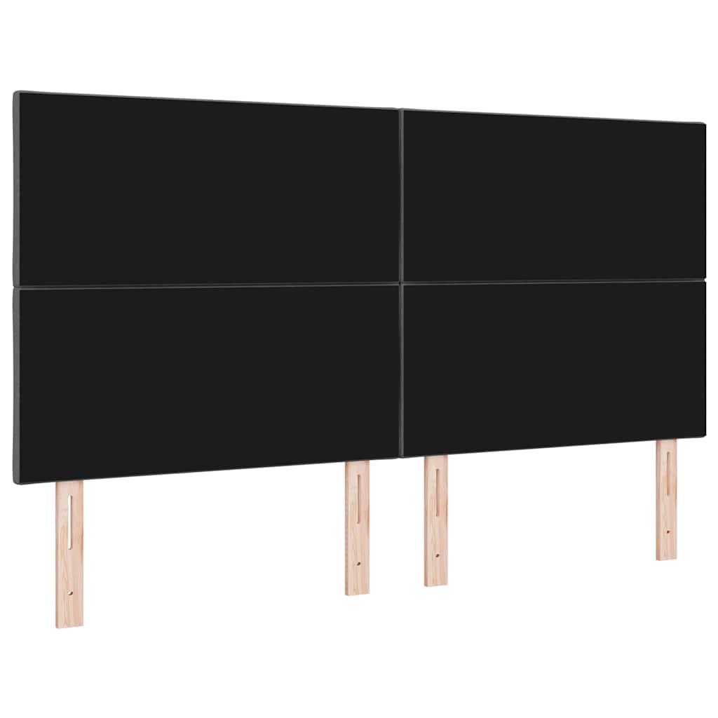 Hovedgærde Mørkegrå 180 cm Stof