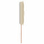 LED sengegavl med LED-lysstrimler Creme 100 cm Stof