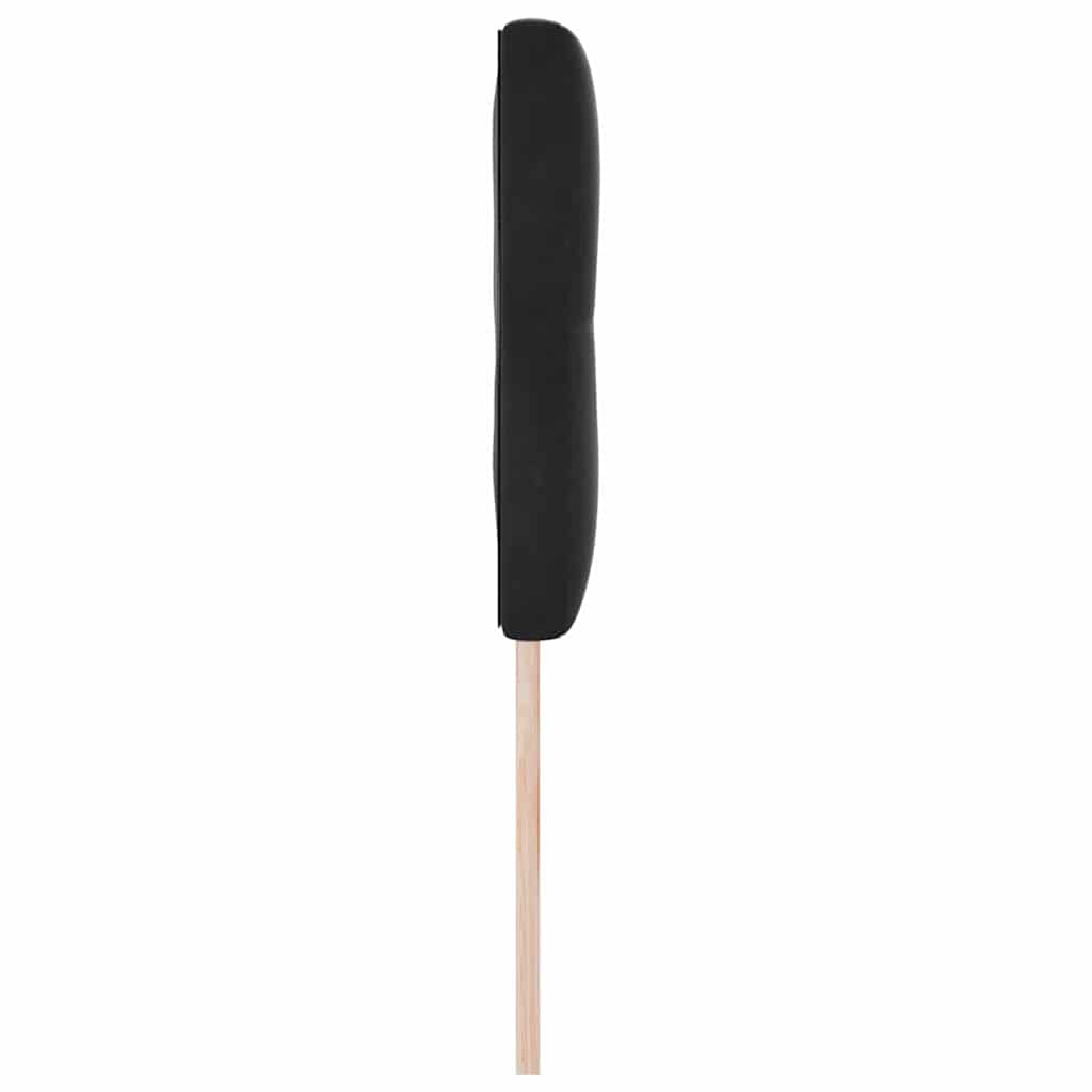 LED sengegavl med LED-lysstrimler Sort 160 cm Fløjl