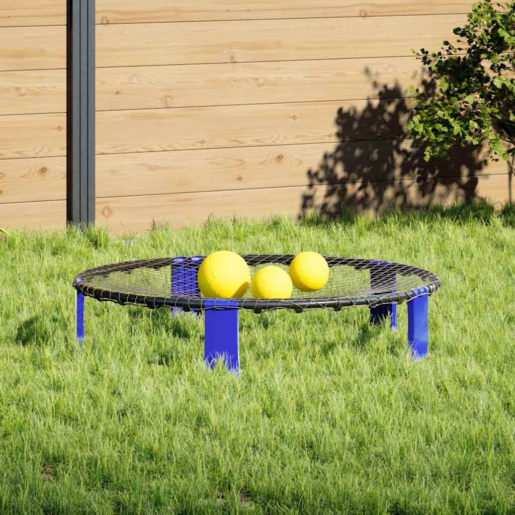roundnet med 3 bolde + ekstra pumpe Ø90x20 cm billede