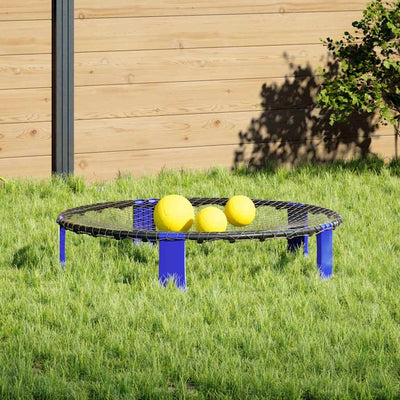 roundnet med 3 bolde + ekstra pumpe Ø90x20 cm