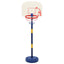basketballstativ med bold og pumpe 90/121 cm justerbar højde