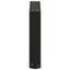 sofabordsben U-formet 2 stk. sort 30x(30-31) cm stål