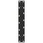 sofabordsben U-formet 2 stk. sort 30x(30-31) cm stål