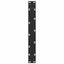 sofabordsben U-formet 2 stk. sort 50x(30-31) cm stål