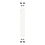 sofabordsben U-formet 2 stk. hvid 50x(30-31) cm stål