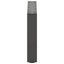 sofabordsben U-formet 2 stk. antracit 50x(30-31) cm stål