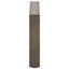 sofabordsben U-formet 2 stk. naturstål 50x(30-31) cm stål