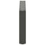sofabordsben U-formet 2 stk. antracit 60x(30-31) cm stål