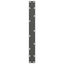 sofabordsben U-formet 2 stk. antracit 60x(30-31) cm stål