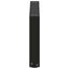 sofabordsben U-formet 2 stk. sort 70 x (30-31) cm stål