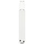 sofabordsben U-formet 2 stk. hvid 70x(30-31) cm stål