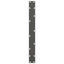 sofabordsben U-formet 2 stk. antracit 70x(30-31) cm stål