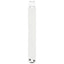 sofabordsben U-formet 2 stk. hvid 38 x (42-43) cm stål