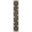 sofabordsben U-formet 2 stk. naturstål 38 x (42-43) cm stål
