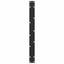 sofabordsben U-formet 2 stk. sort 60 x (42-43) cm stål