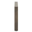 sofabordsben U-formet 2 stk. naturstål 60 x (42-43) cm stål