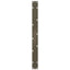 sofabordsben U-formet 2 stk. naturstål 60 x (42-43) cm stål