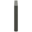 sofabordsben U-formet 2 stk. antracit 70 x (42-43) cm stål