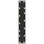 konsolbordben U-formet 2 stk. sort 28 x (72-73) cm stål