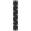 konsolbordben U-formet 2 stk. sort 38 x (72-73) cm stål