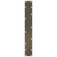 spisebordsben U-formet 2 stk. naturstål 60 x (72-73) cm stål