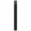 spisebordsben U-formet 3 stk. sort 80 x (72-73) cm stål