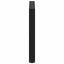 spisebordsben U-formet 3 stk. sort 90 x (72-73) cm stål