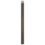 barbordsben U-formet 2 stk. naturstål 50x(110-111) cm stål