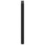 barbordsben U-formet 2 stk. sort 60 x (110-111) cm stål