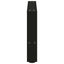 sofabordsben sort 2 stk. 50x(30-31) cm stål
