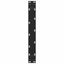 sofabordsben sort 2 stk. 50x(30-31) cm stål
