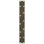 sofabordsben naturstål 2 stk. 50x(30-31) cm stål