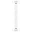 sofabordsben hvide 2 stk. 60x(30-31) cm stål