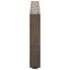 sofabordsben naturstål 2 stk. 70x(30-31) cm stål