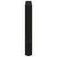 sofabordsben sort 2 stk. 50x(42-43) cm stål