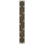 sofabordsben naturstål 2 stk. 50x(42-43) cm stål