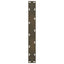sofabordsben naturstål 2 stk. 70x(42-43) cm stål