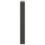 spisebordsben antracit 2 stk. 50x(72-73) cm stål