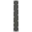 spisebordsben antracit 2 stk. 50x(72-73) cm stål