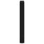 spisebordsben sort 2 stk. 60 x (72-73) cm stål