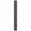 spisebordsben antracit 2 stk. 70 x (72-73) cm stål